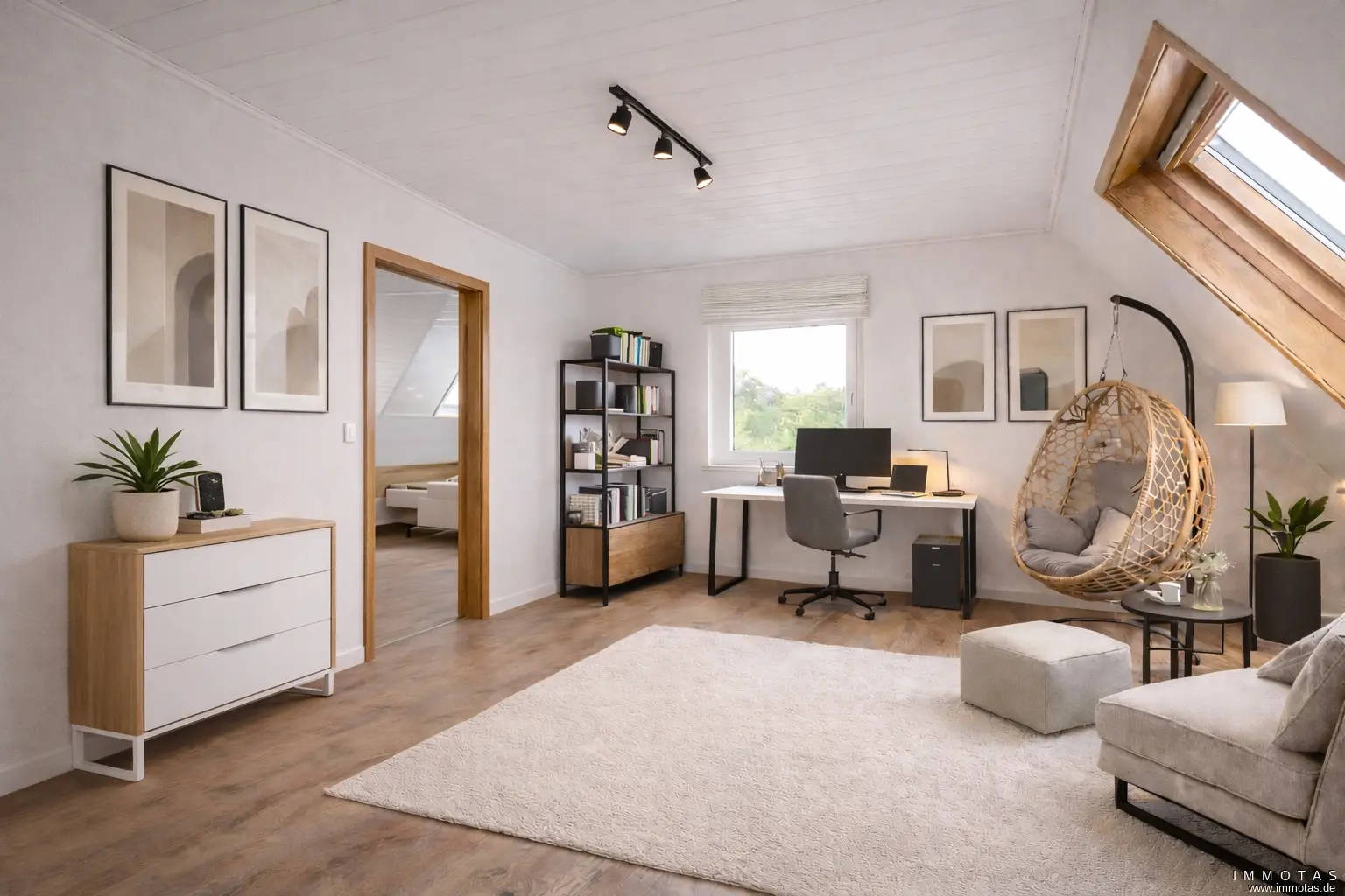 Visualisierung Zimmer 2 DG