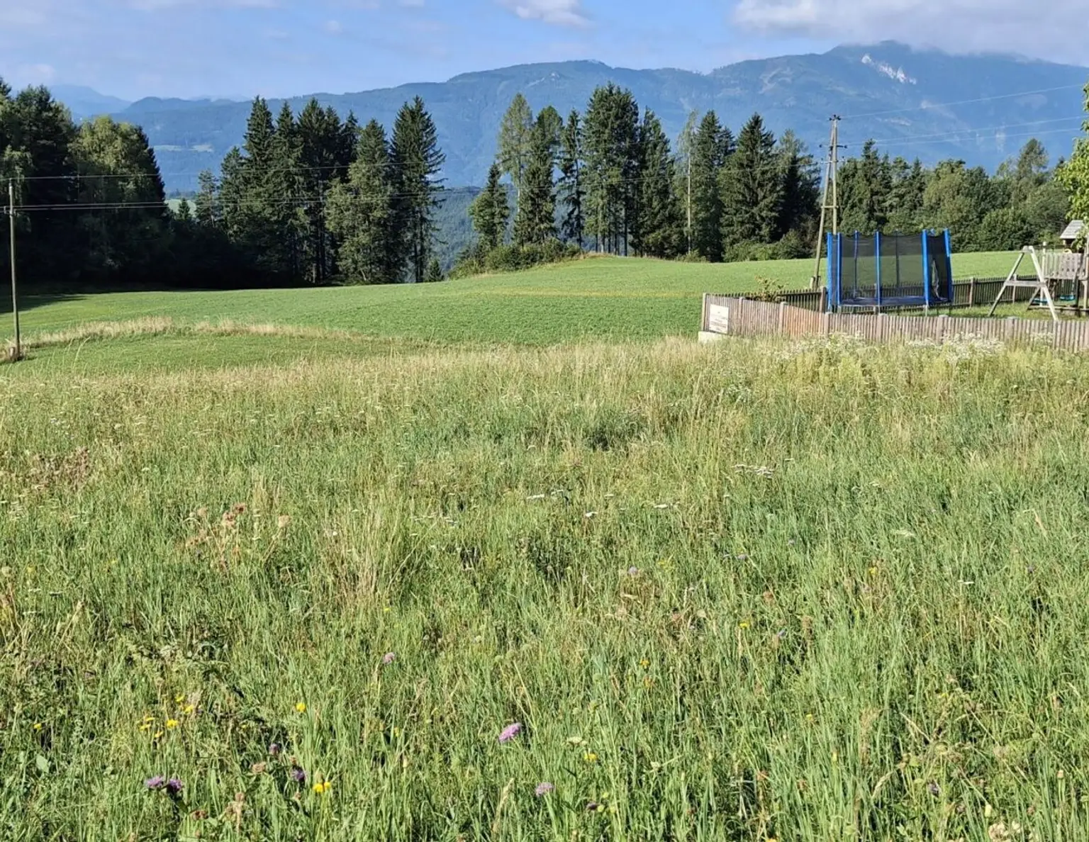 Traumhaftes Baugrundstück in Sappl, Kärnten - Blick auf den Millstätter See.