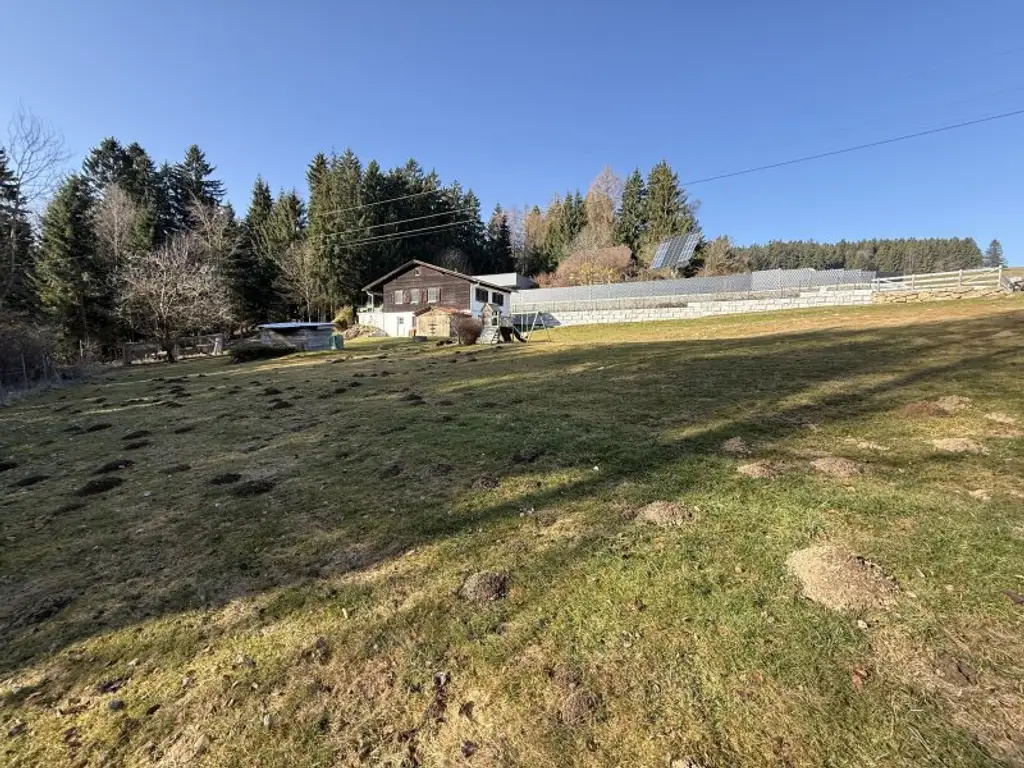 Naturparadies mit Zweitwohnsitzwidmung nahe der GIS in Lichtenberg
