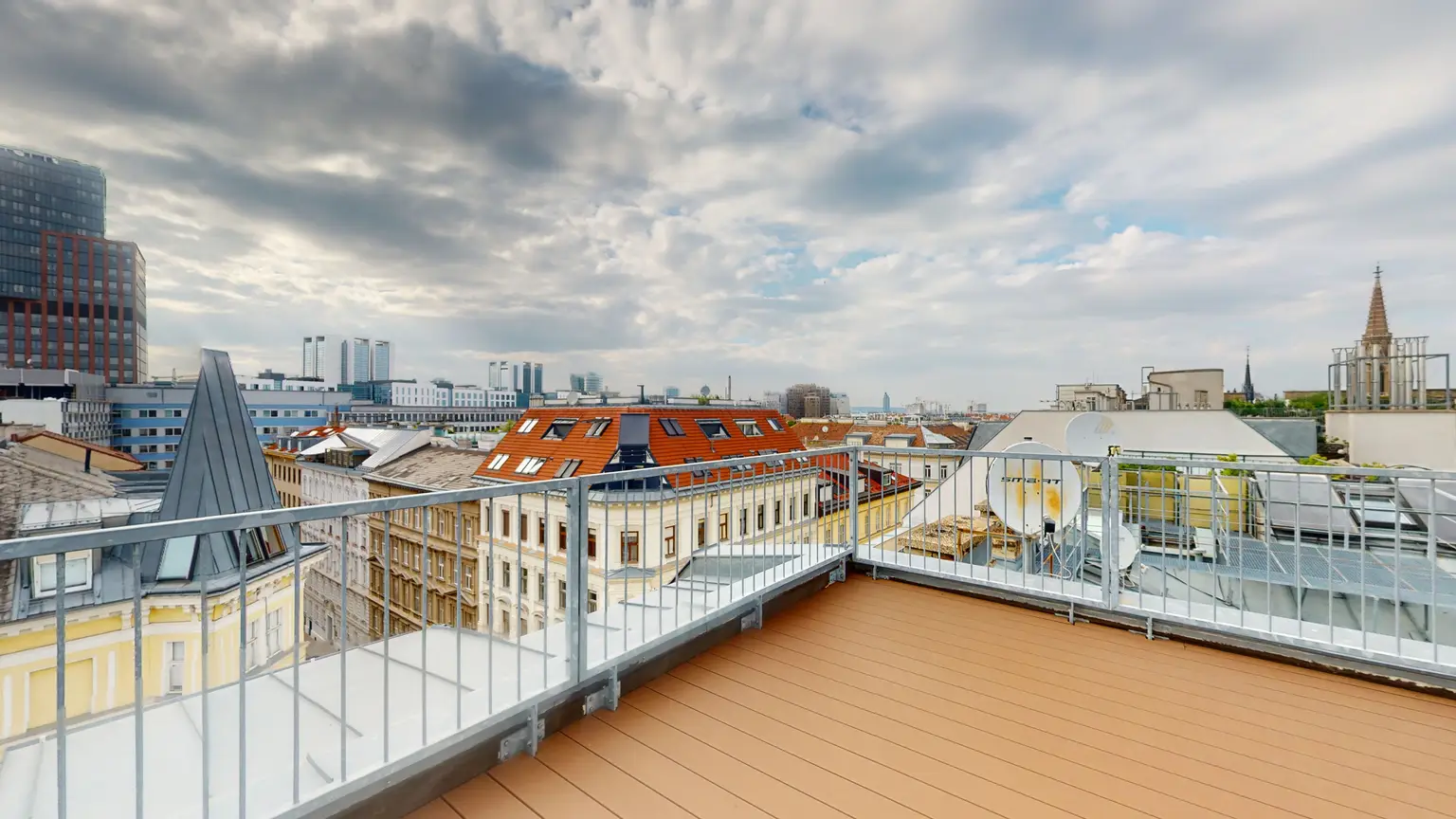 "Urban Oasis" - Moderne DG-Wohnung mit unvergleichlicher Dachterrasse