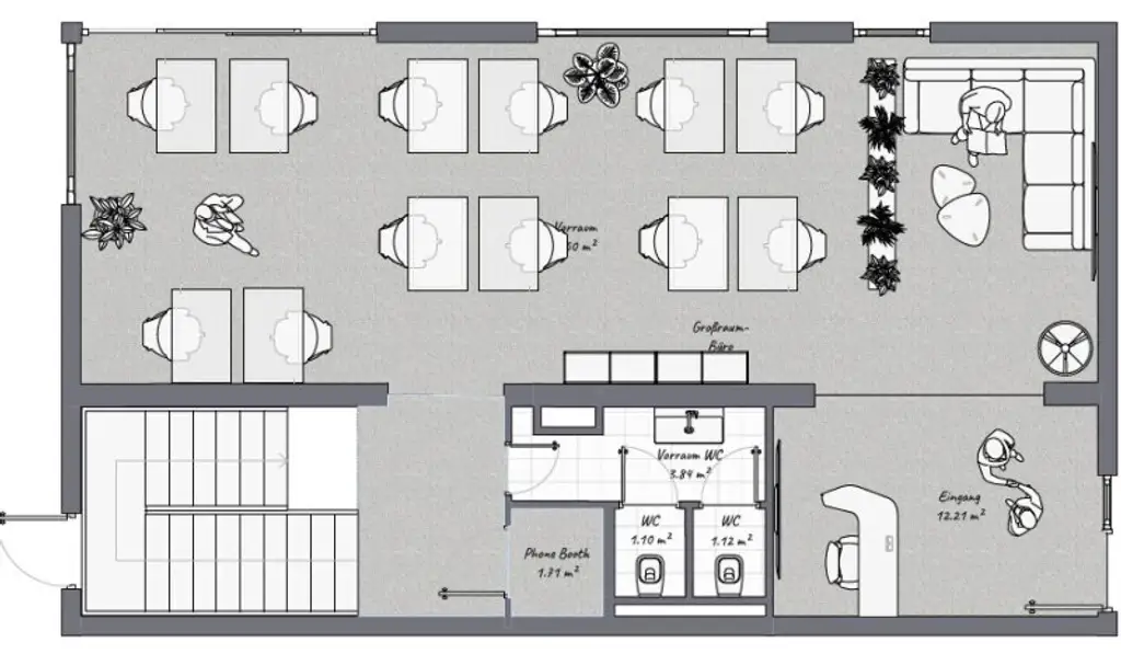 Moderne Bürohaus bzw. Praxisgemeinschaft mit Topausstattung auf Eigengrund