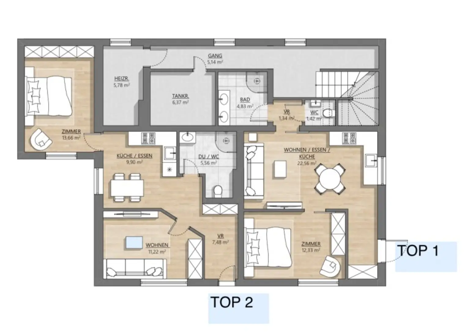 TRAUMLAGE ! FERIENIMMOBILIE -  Zweitwohnsitz!!  Apartments direkt an der Skipiste – Hochrindl