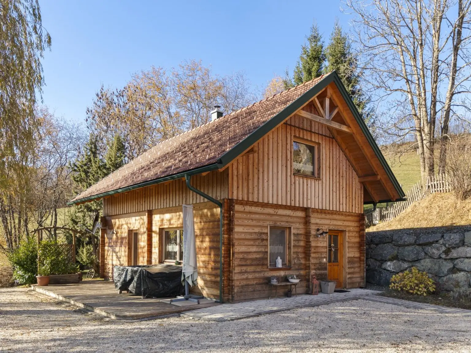 Gemütliches Holzhaus
