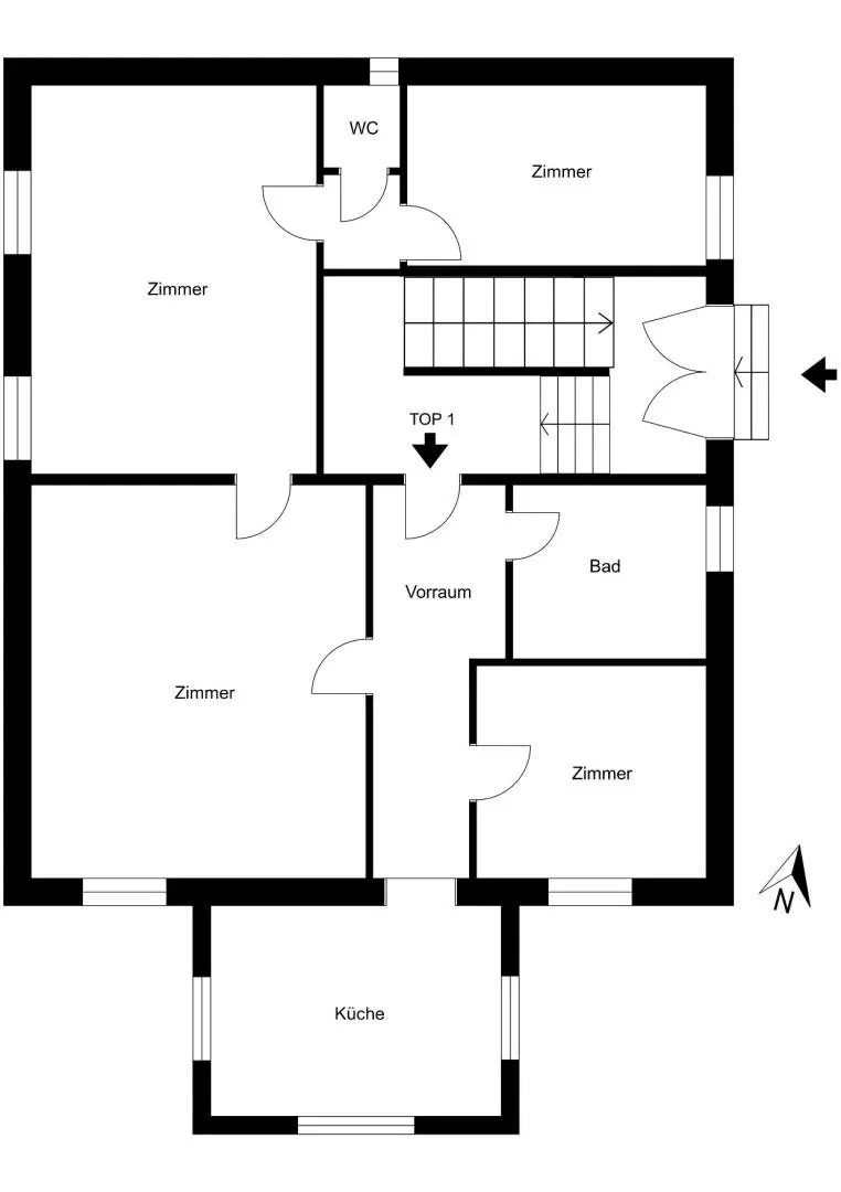 12. Zinshaus 3021 Pressbaum - Grundriss EG