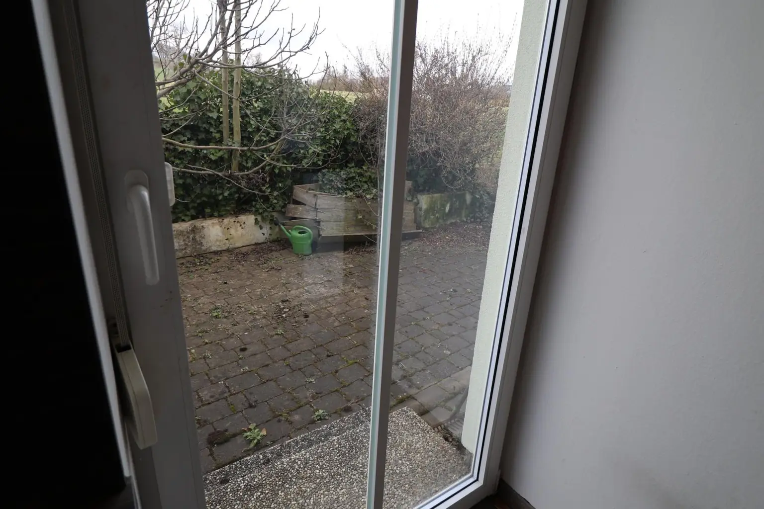 Küchenausgang auf Terrasse