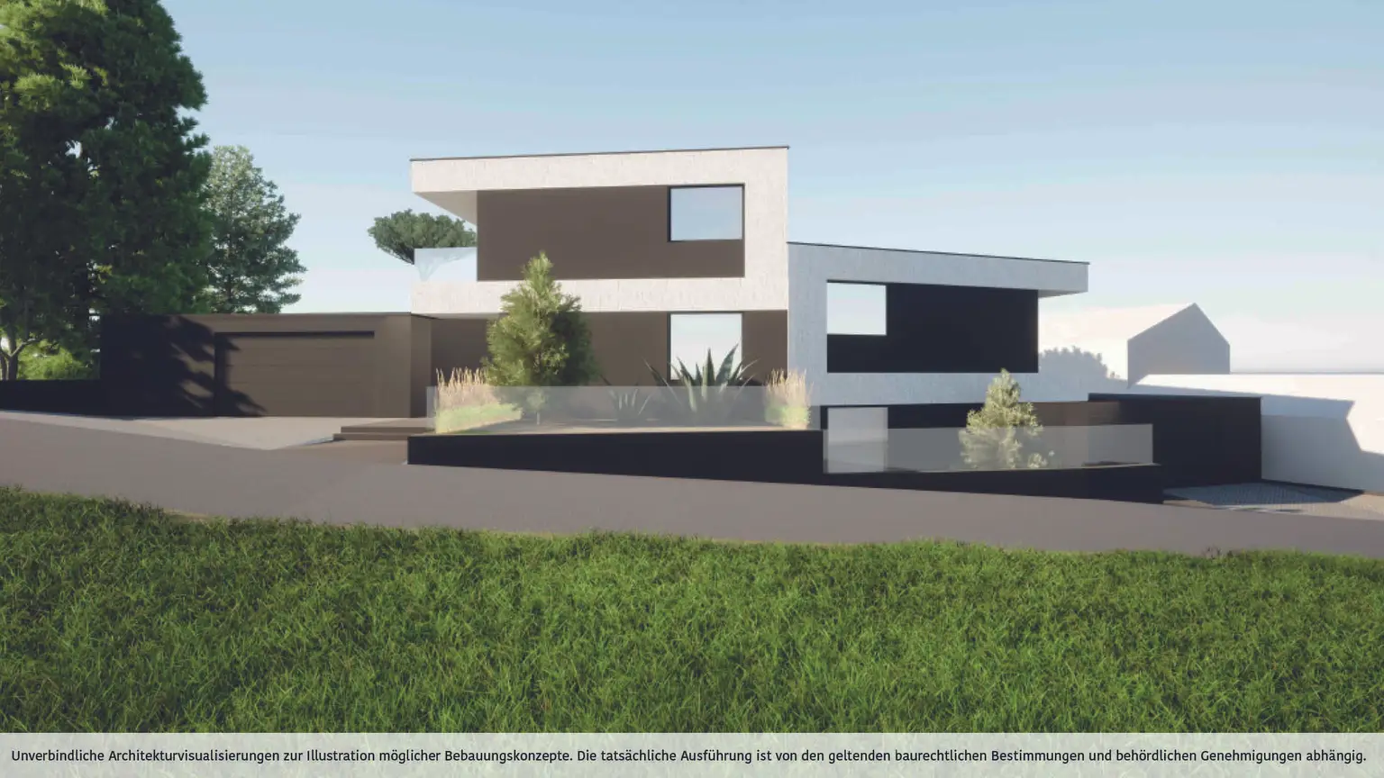 Unverbindliche Architekturvisualisierung DH