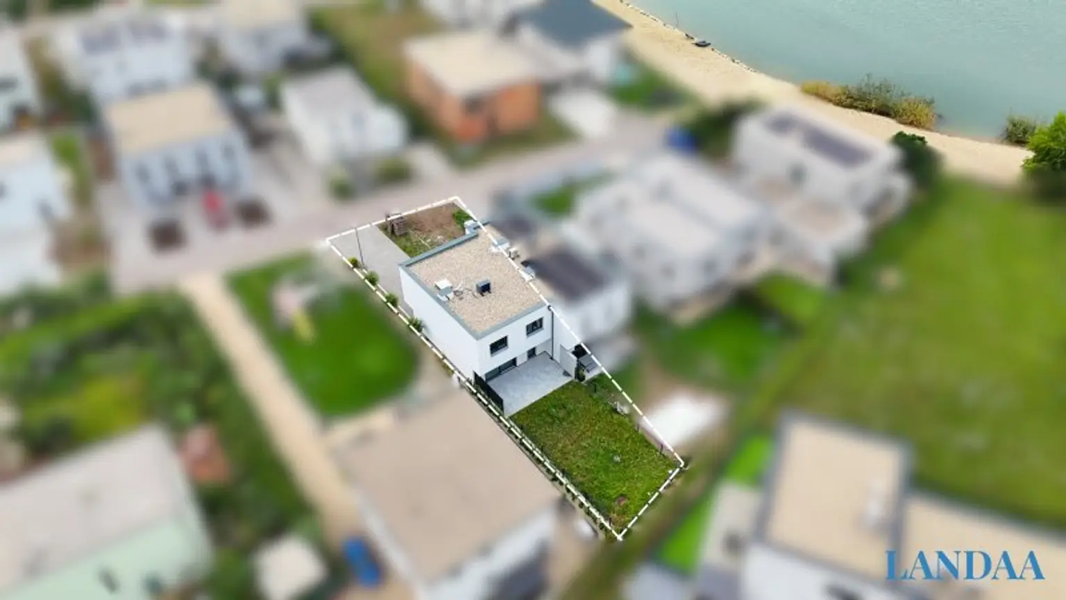 !PARNDORF! +FAMILIENTRAUM++ Moderne Doppelhaushälfte mit Garten – wenige Schritte zum See!