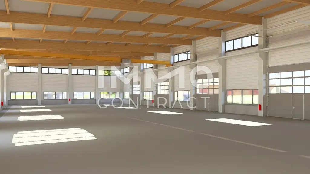 Neue moderne Produktions- und oder Lagerhalle mit Bürotrakt in bester Lage von St. Valtentin