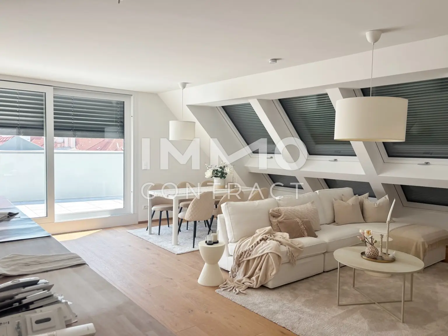 Luxuriöse 4-Zimmer-Dachgeschosswohnung über den Dächern Wiens - mit privater Dachterrasse