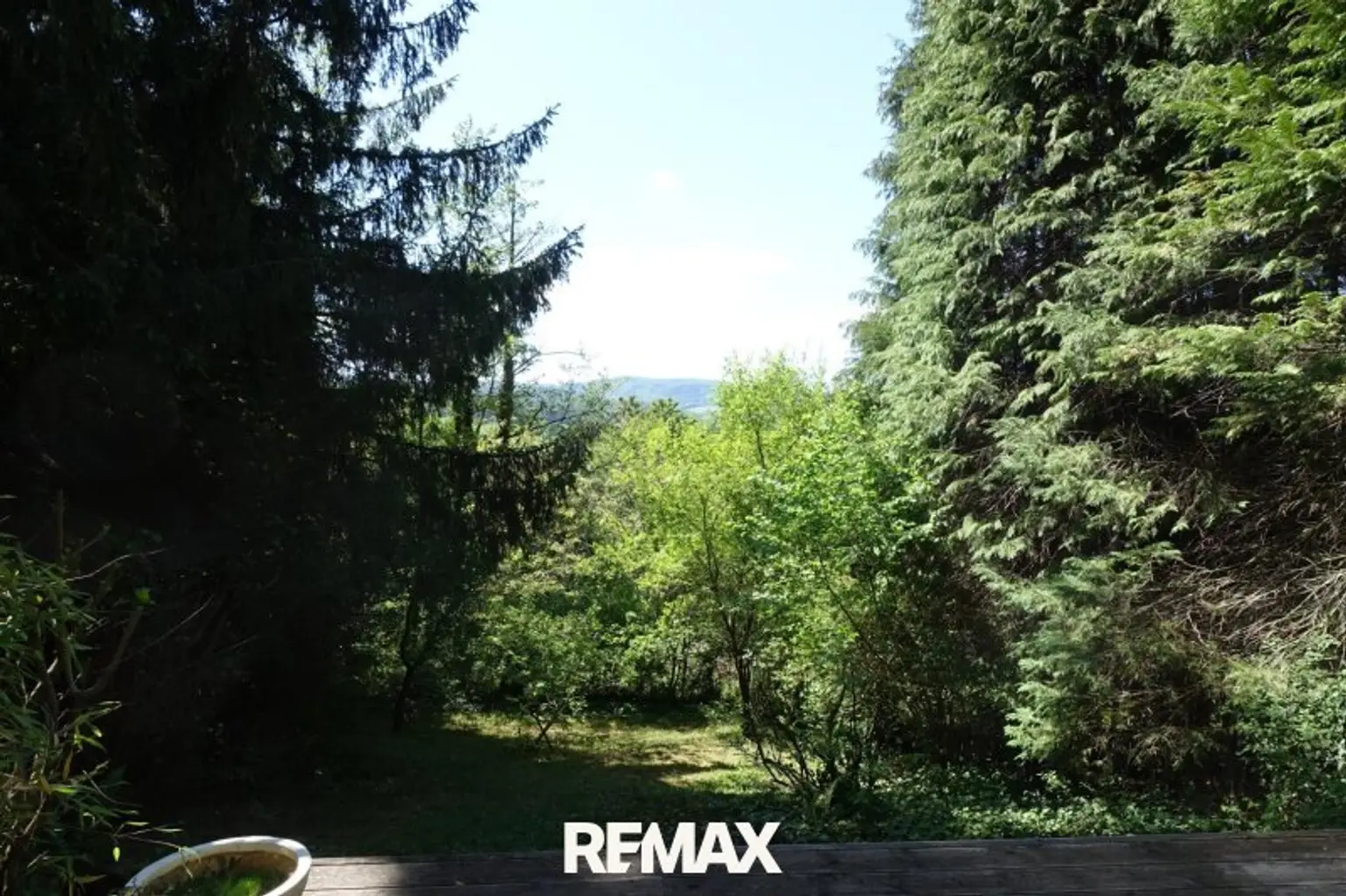 Aussicht von der Terrasse