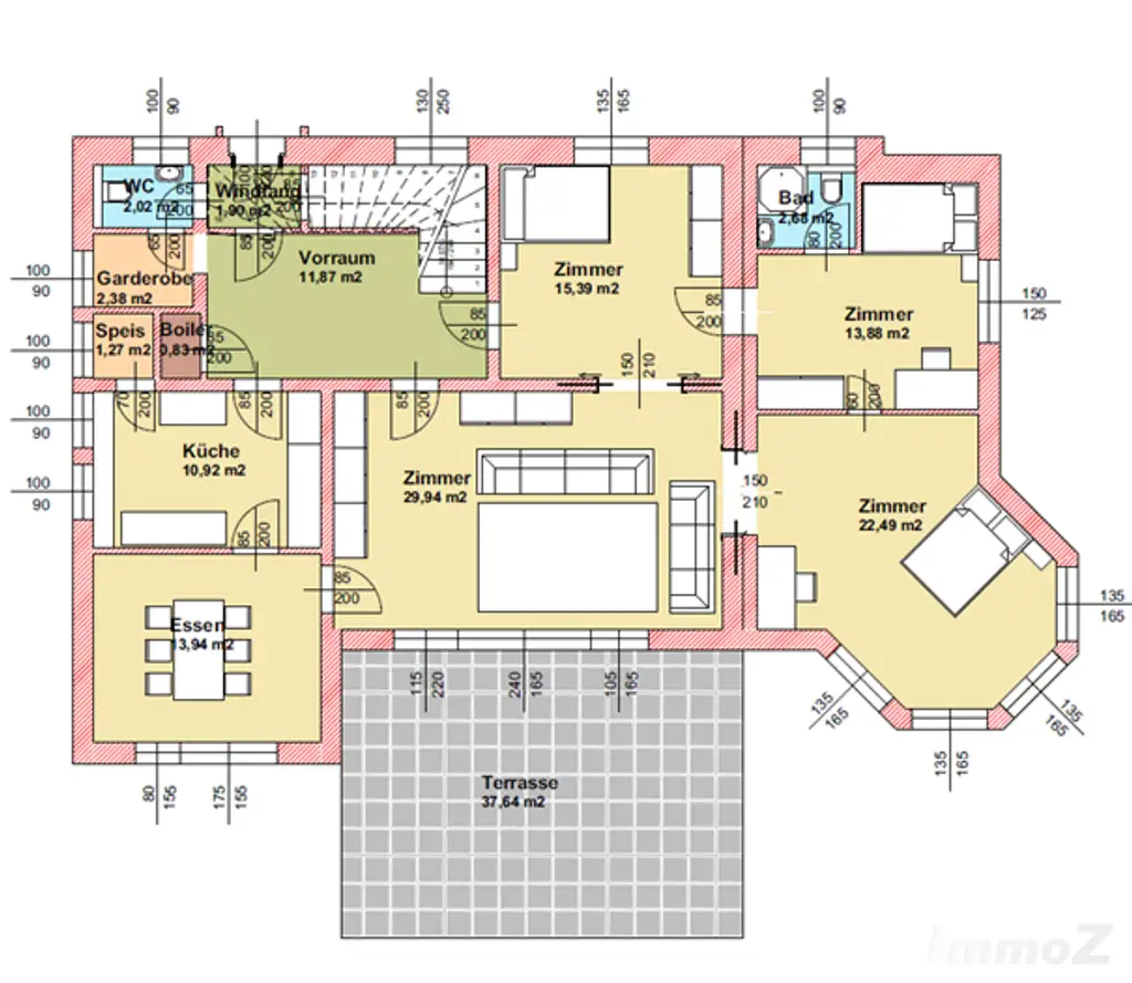 Vielseitiges Ein- oder Zweifamilienhaus mit großzügiger Dachterrasse in beliebter Lage