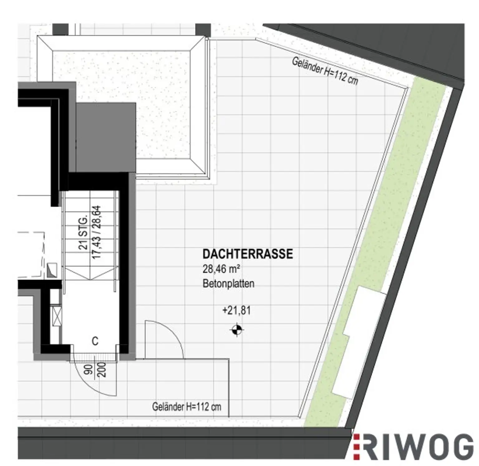 DG-ERSTBEZUG | Atemberaubender Fernblick | Dachterrasse | ca. 3 m Raumhöhe | Fernwärme & Klimaanlage | TG-Stellplatz optional | Nachhaltiges Wohnbauprojekt