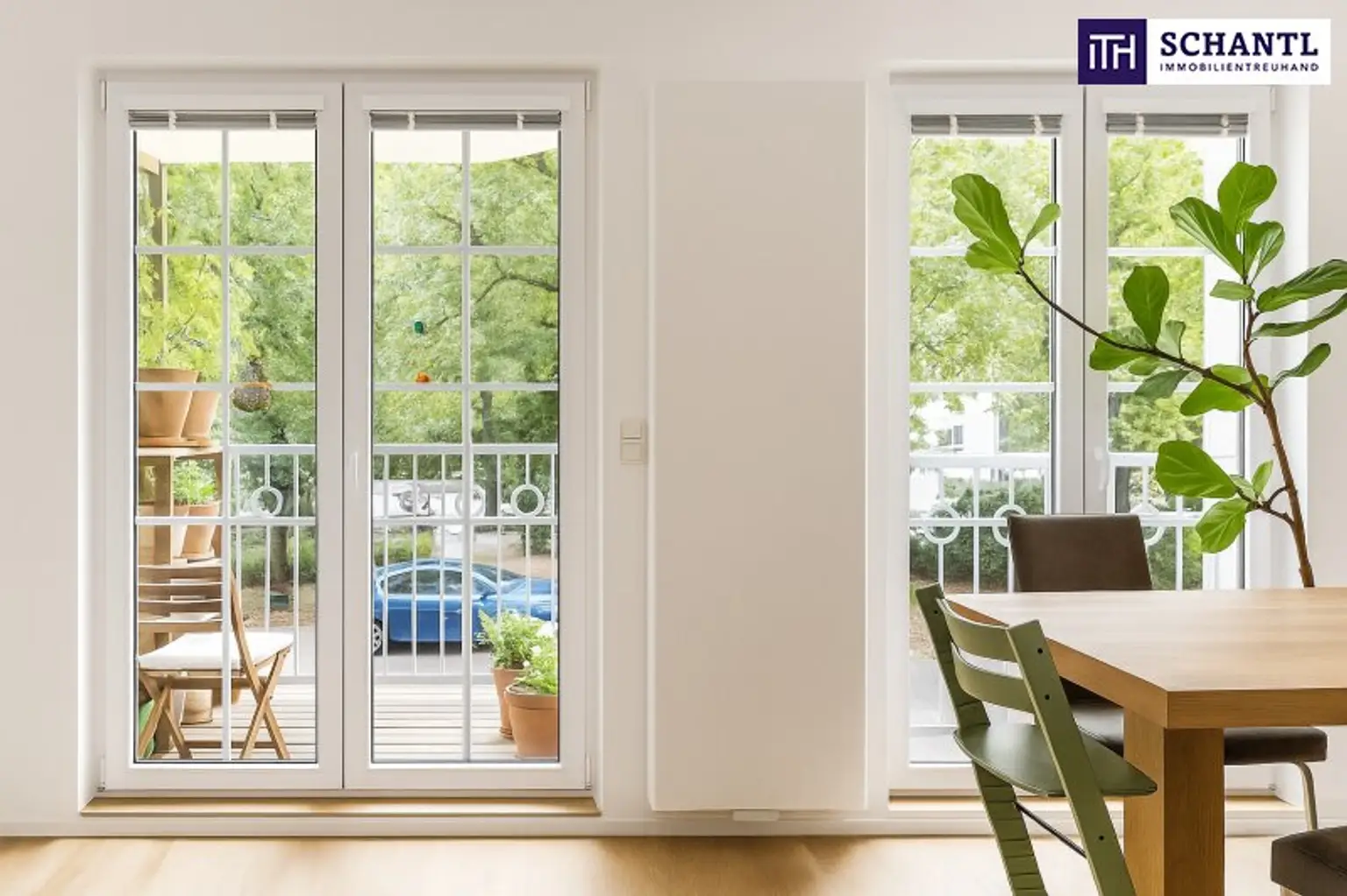 Stark reduziert! Charmante 3-Zimmer-Wohnung mit Urlaubsfeeling – eigener Garten & zwei Balkone in Währinger Toplage