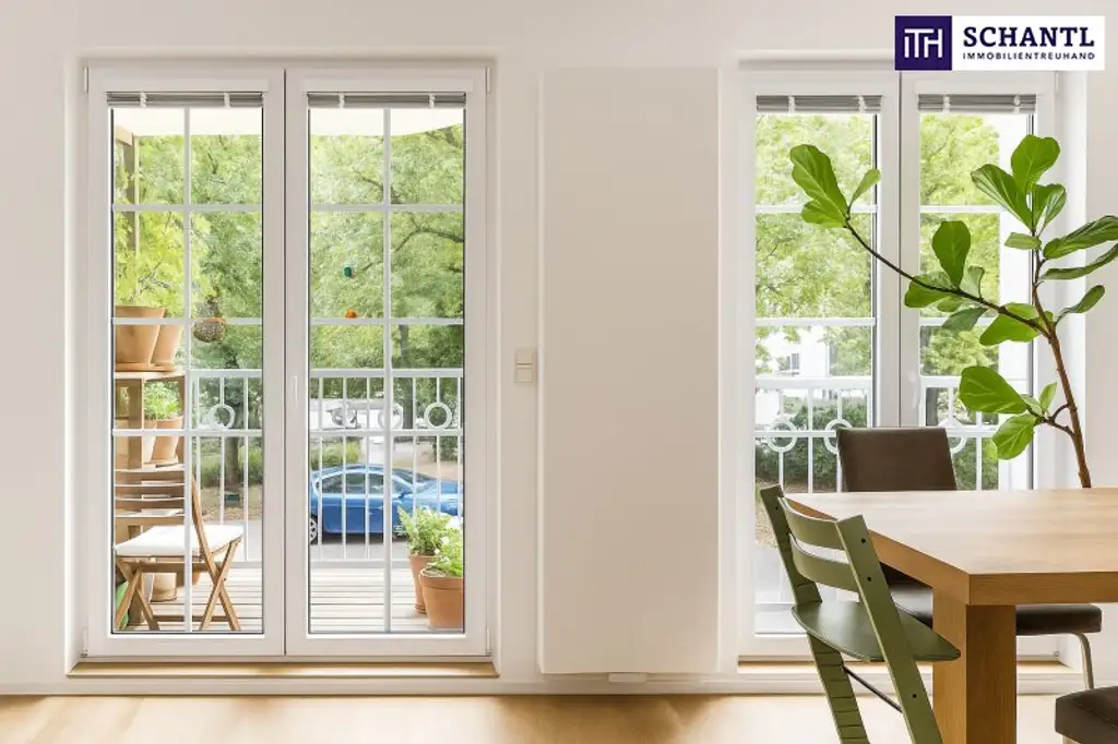 Stark reduziert! Charmante 3-Zimmer-Wohnung mit Urlaubsfeeling – eigener Garten & zwei Balkone in Währinger Toplage