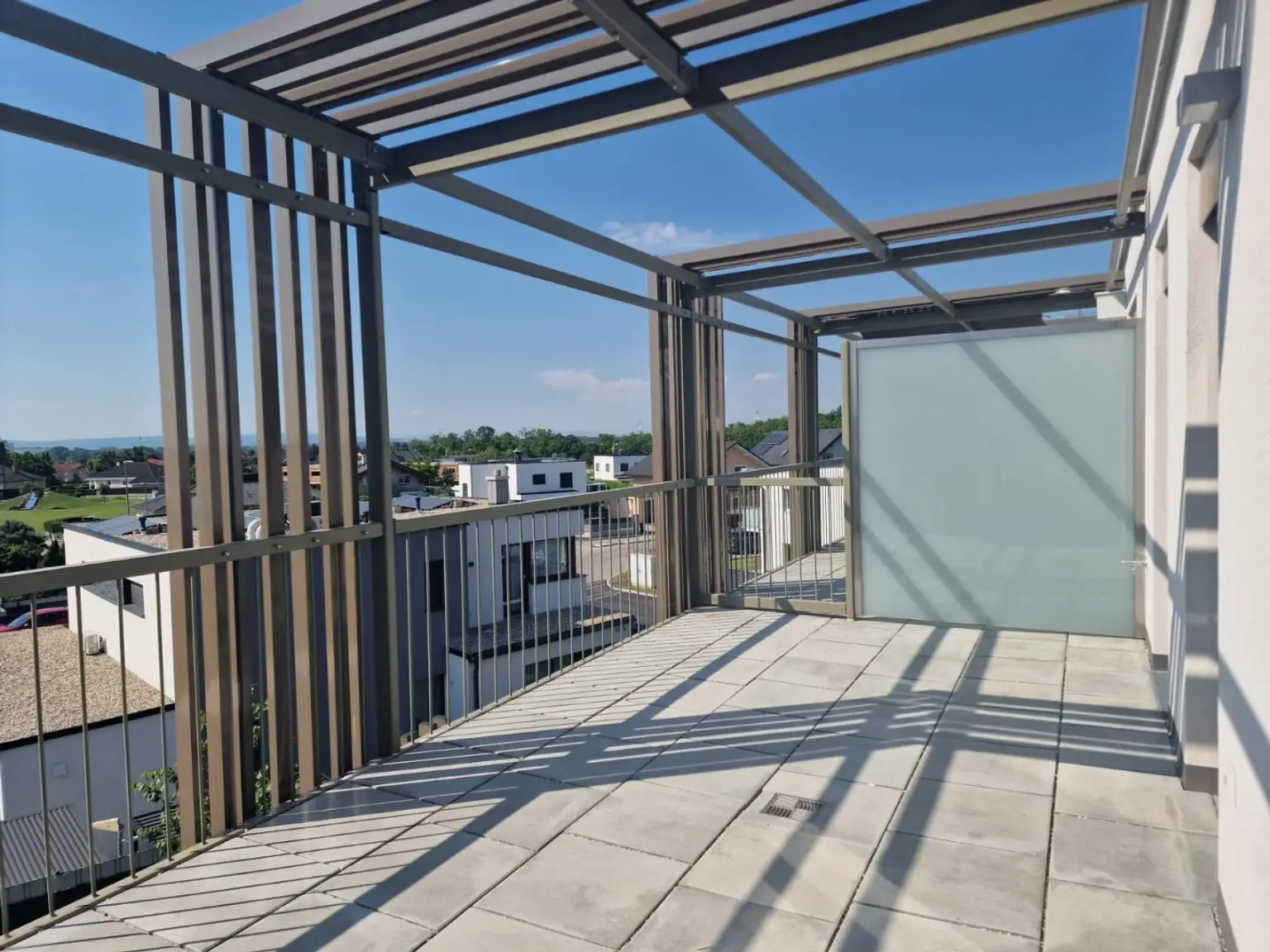 Dachterrasse südseitig.