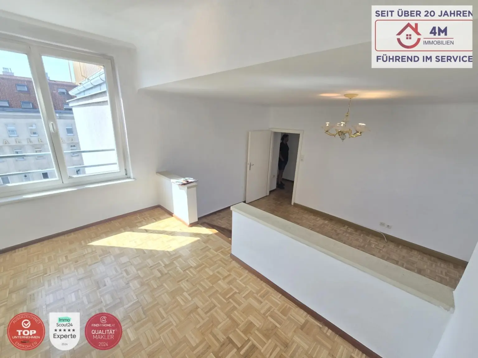 Sonnige Neubau 3 Zimmerwohnung im 6.Liftstock 1050 Wien
