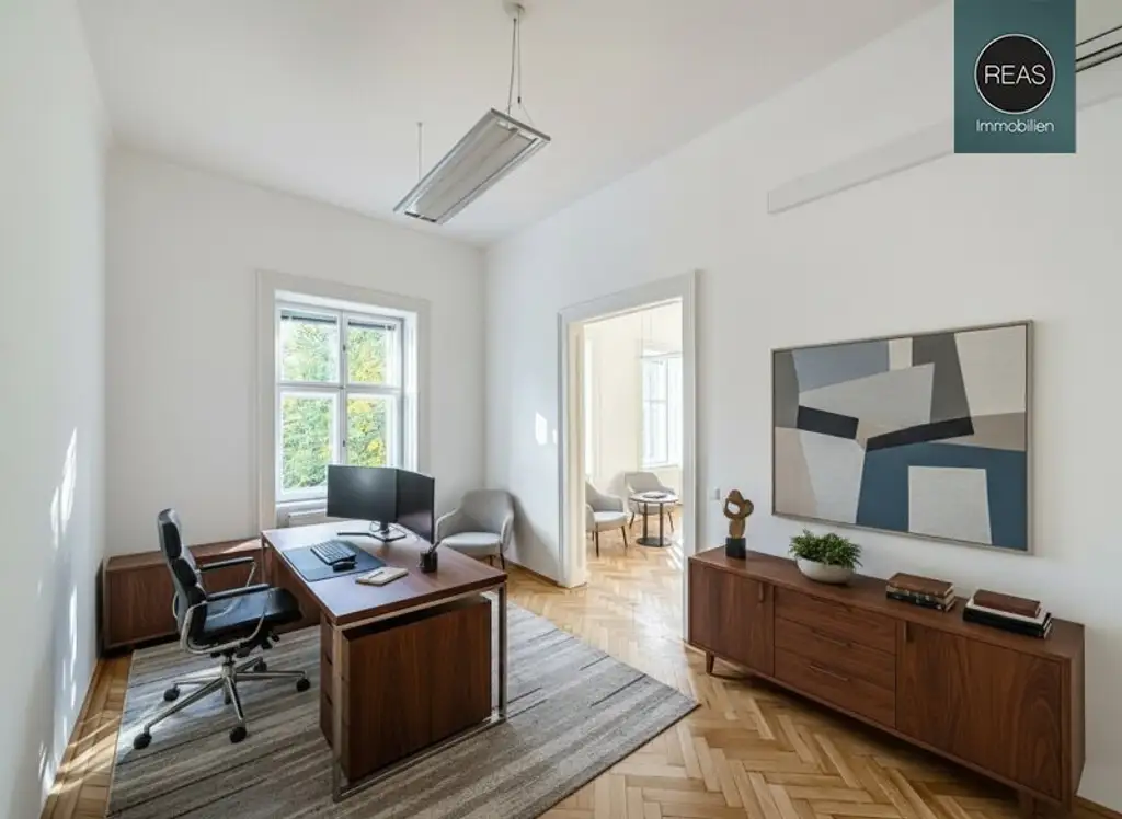 Klimatisiertes Büro bei neuer U5 Station! Repräsentatives Haus in bester Innenstadtlage bei der Votivkirche!