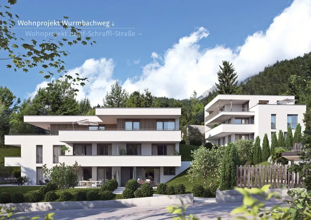 Exklusive Gartenwohnung in Mühlau (Neubau)