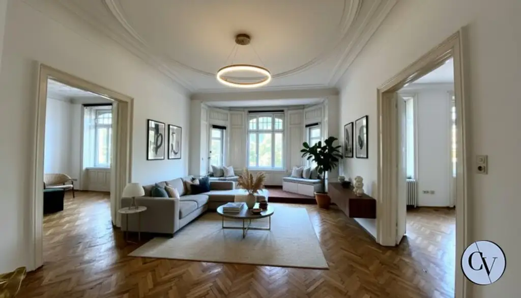 Altbauetage mit Grünblick bei Schloss Schönbrunn - 7 Zimmer - Balkon in Planung