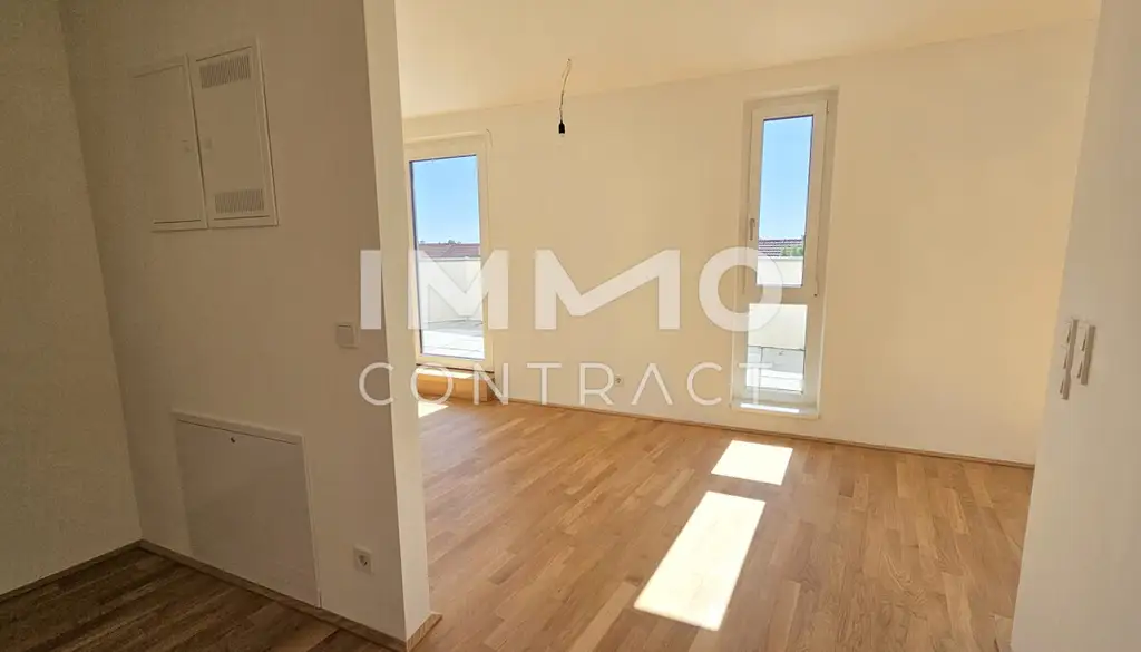 Stylische, großzügige 2-Zimmer-Dachgeschoss-Wohnung mit 23 m2 Südterrasse - Provisionsfrei!