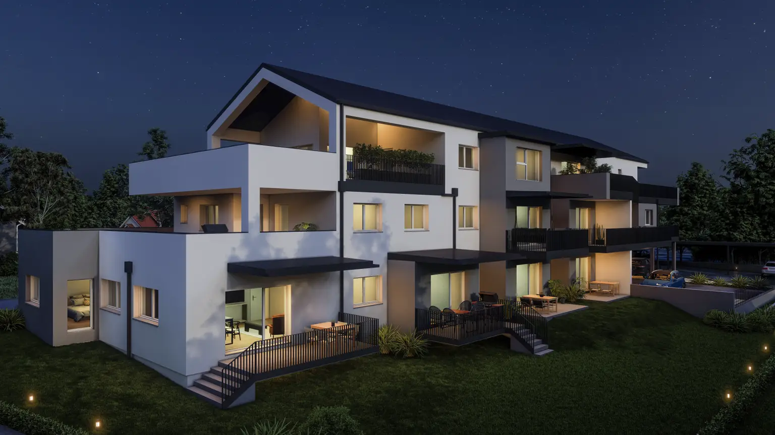 Neubau Gartenwohnung in Bad Gams - nähe Badesee / Top 3