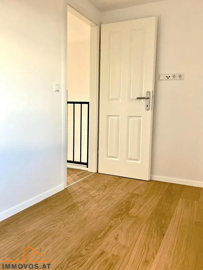 Platz für die Schränke oder den Schreibtisch