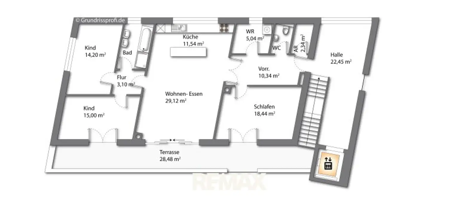 Plan 3 Schlafzimmer möglich