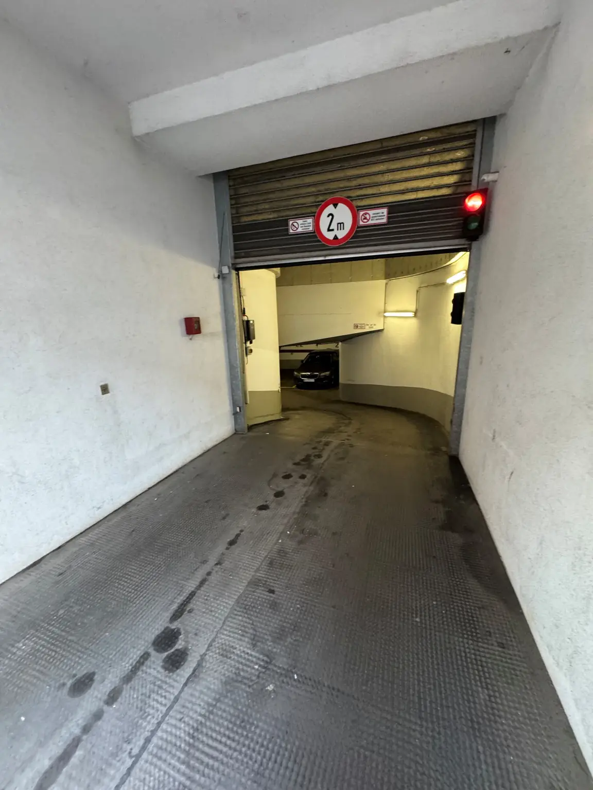 Garage Einfahrt