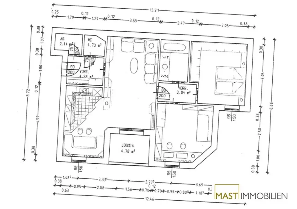 Moderne 3-Zimmer-Wohnung in absoluter Ruhelage – Stadtzentrum Laa an der Thaya