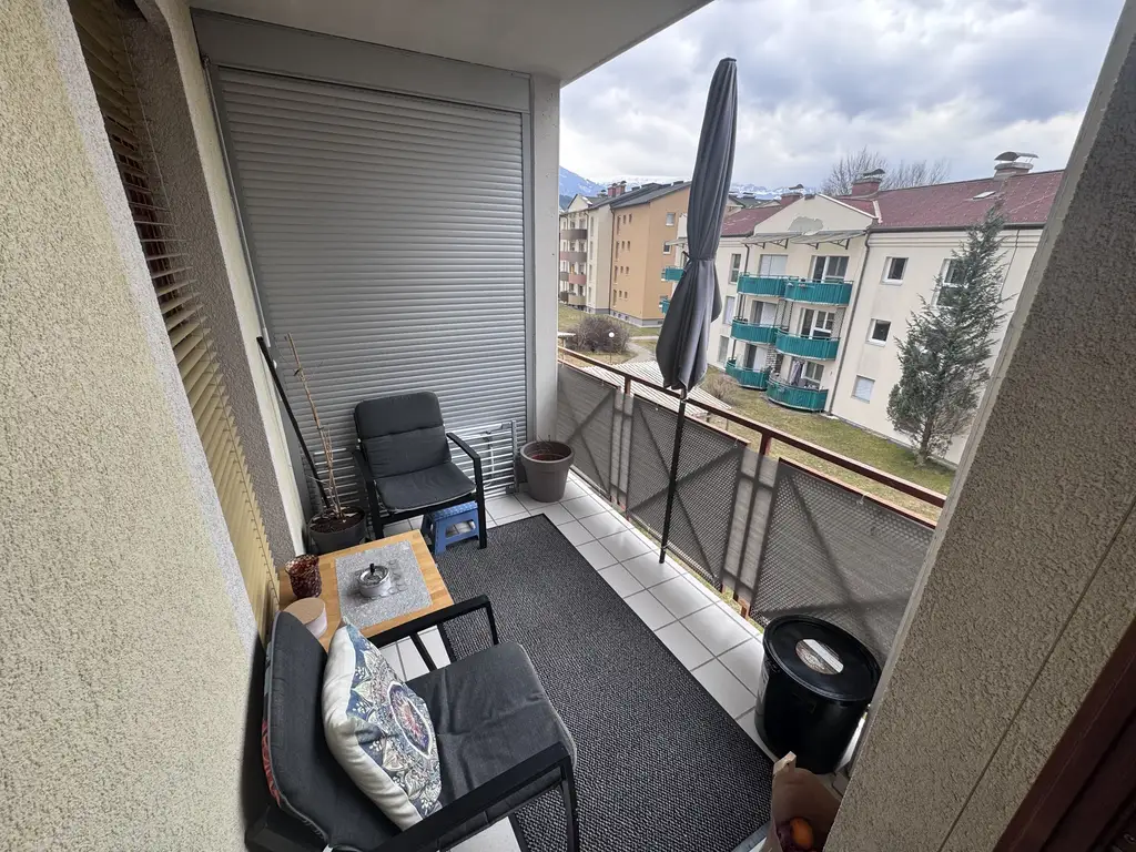 Attraktive 3-Zi-Wohnung mit Loggia und Tiefgarage nähe des Zentrums von Spittal an der Drau!