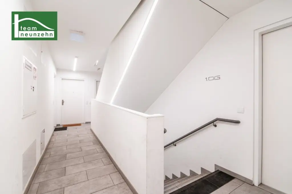 Eigengrund in Bestlage: Begehrte Wohnung inkl. Küche beim Donauzentrum / U-Bahn U1 (Neubau 2018) - 10 U-Bahn-min zum Stepahnsplatz