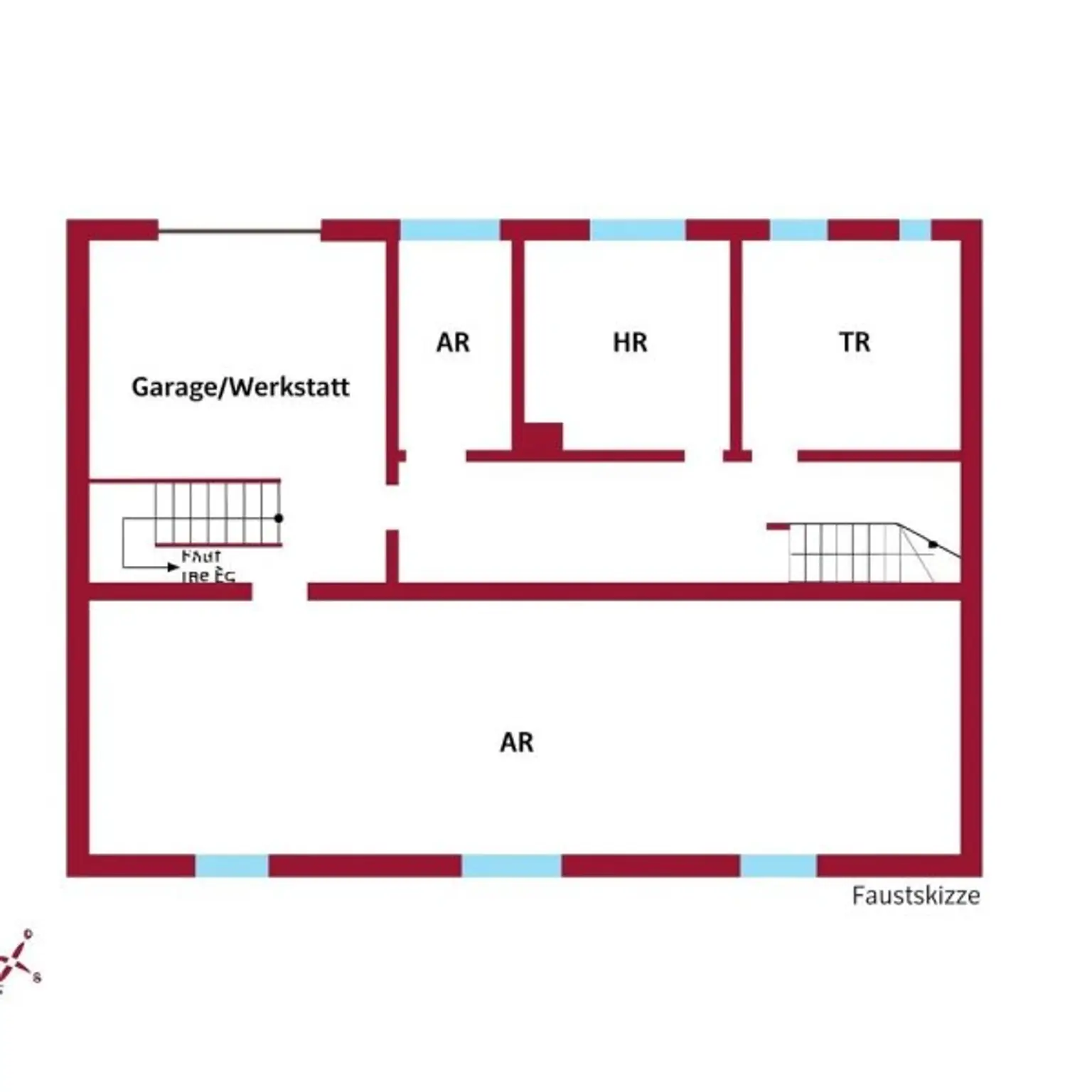 EINFAMILIENHAUS MIT VIEL POTENZIAL I GRÜNRUHELAGE I großzügiger Garten mit Swimming-Whirlpool I Infrarotkabine I Garage mit 3 Stellplätzen I Weinkeller