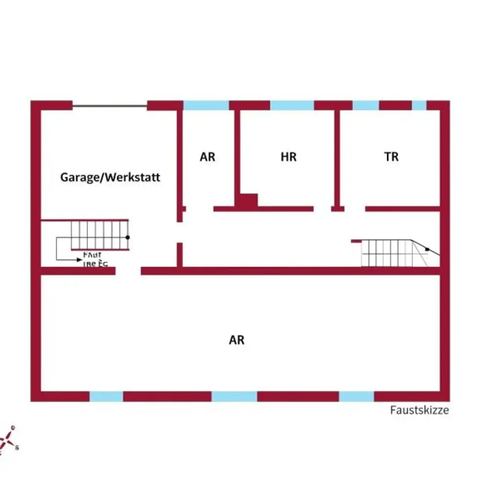 EINFAMILIENHAUS MIT VIEL POTENZIAL I GRÜNRUHELAGE I großzügiger Garten mit Swimming-Whirlpool I Infrarotkabine I Garage mit 3 Stellplätzen I Weinkeller