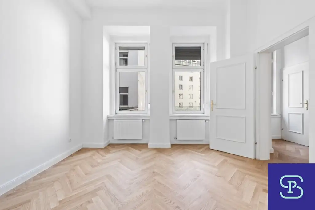 Stillvolle 85m² Altbauwohnung mit Einbauküche Nähe Pilgramgasse - 1050 Wien