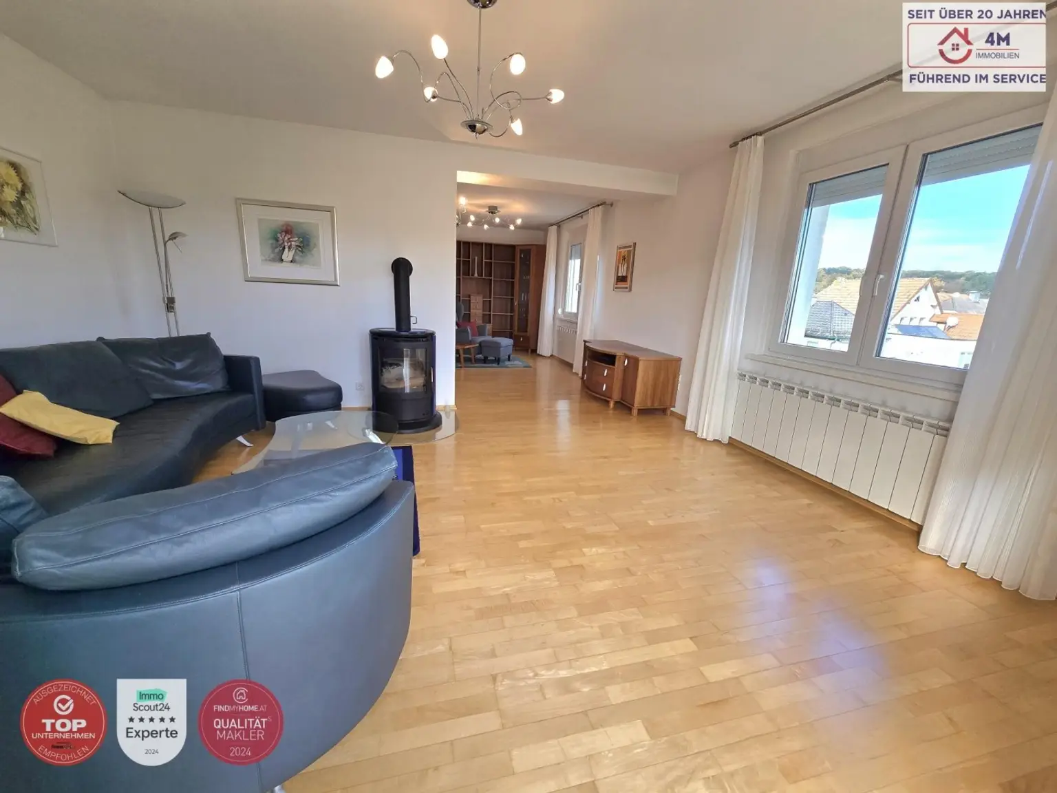 Stilvolles Einfamilienhaus mit gepflegtem Garten in bester Lage von Kobersdorf