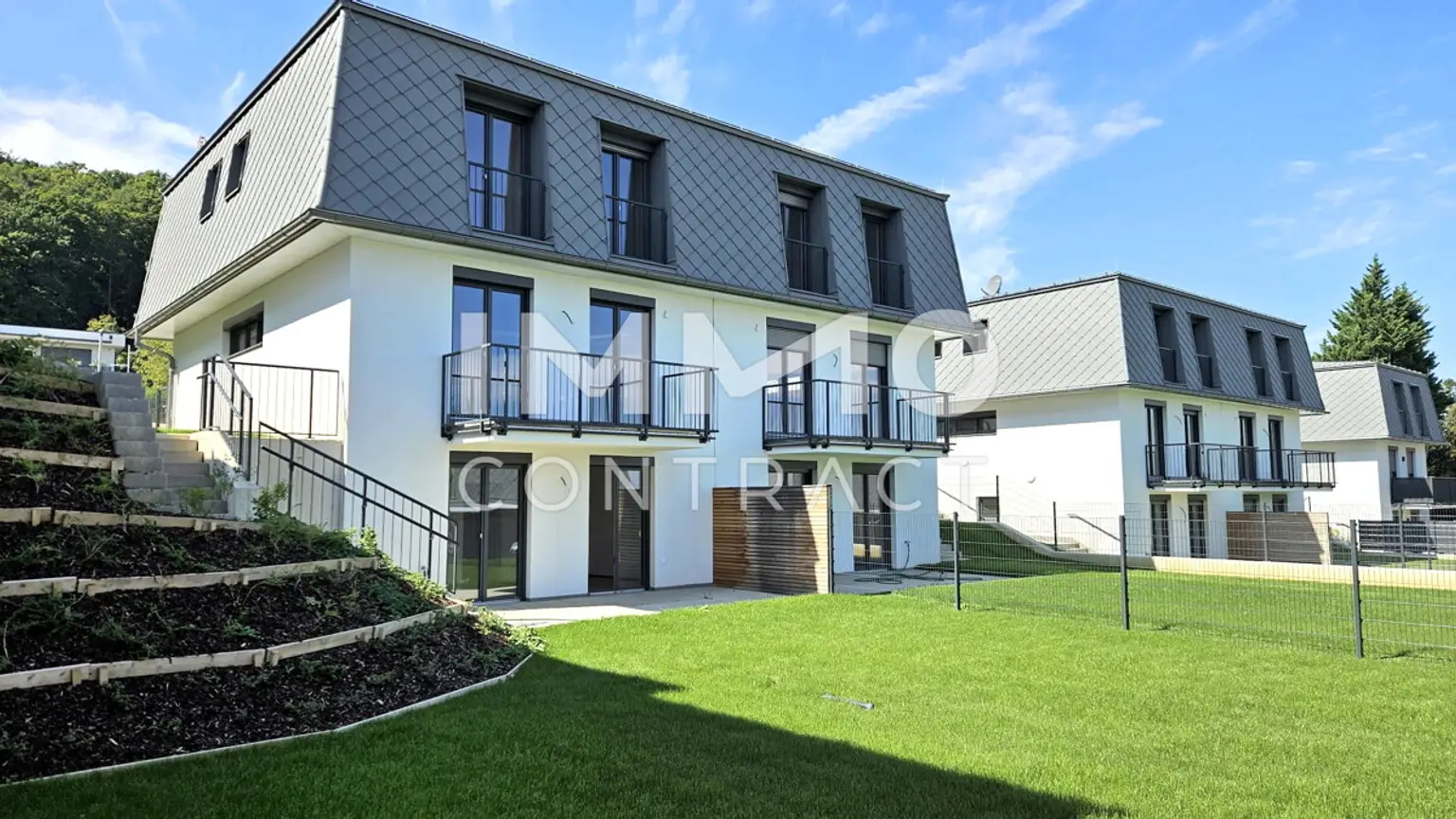 Mietkauf: Traumlage in Bad Sauerbrunn - helle, moderne Doppelhaushälfte mit Weitblick
