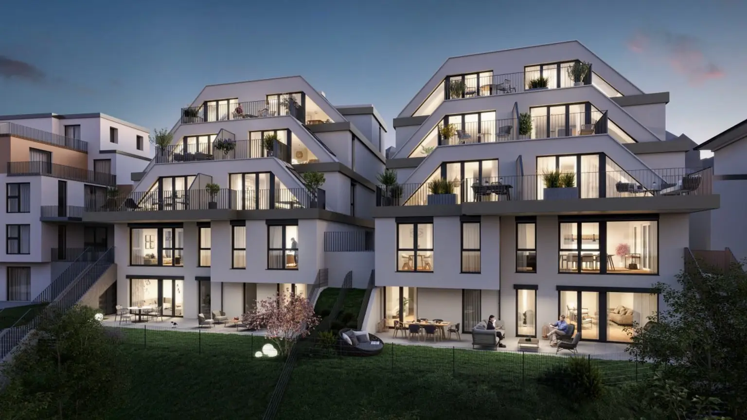 3.1-2 | ++ GRÜNES GLÜCK in GLANZING ++ VIER Zimmer Familienidylle mit GARTEN | Prima Service Immobilien