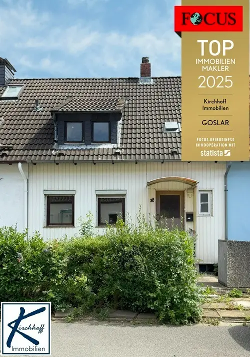 Sanierungsbedürftiges Reihenmittelhaus in Goslar-Sudmerberg – Ideal für Singles und Paare