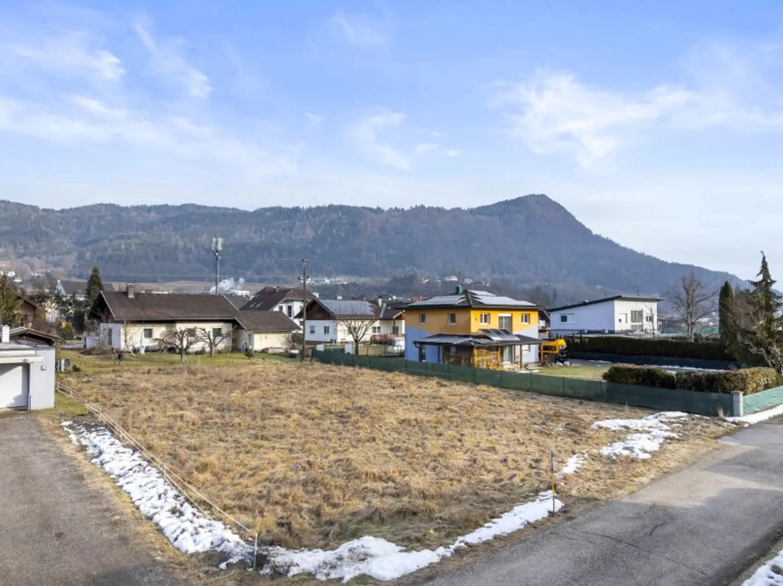 Schöner 1.043m² flacher, sonniger und ruhiger Baugrund in Pischeldorf/Magdalensberg am Waldblick