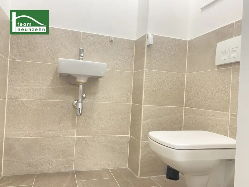 Wohnen im Markhof - Tolle Neubau-Wohnung mit großer Loggia nahe S-Bahn, Schwechat Zentrum und Schwechater Bad! Gemeinschaftliche Dachterrasse!