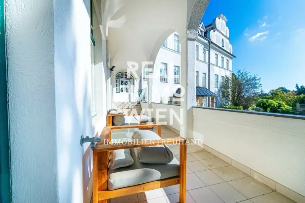Exklusive Rarität Wohnung in 1190 Wien mit Garten und Loggia