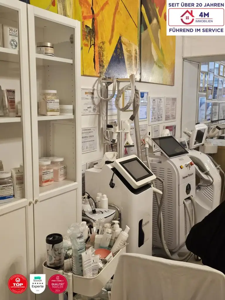 Behandlungsraum innerhalb etablierter Kosmetiksalon günstig zu vermieten