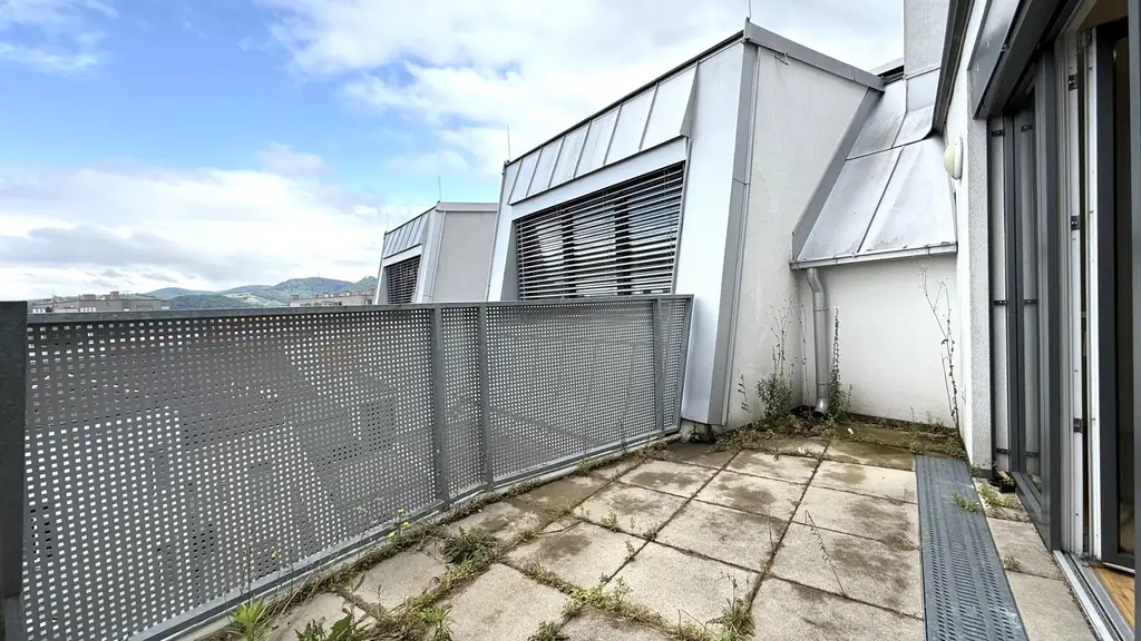 4-Zimmer-Neubauwohnung im 2. Dachgeschoß!  21,32m² Terrassenfläche mit Abendsonne!!