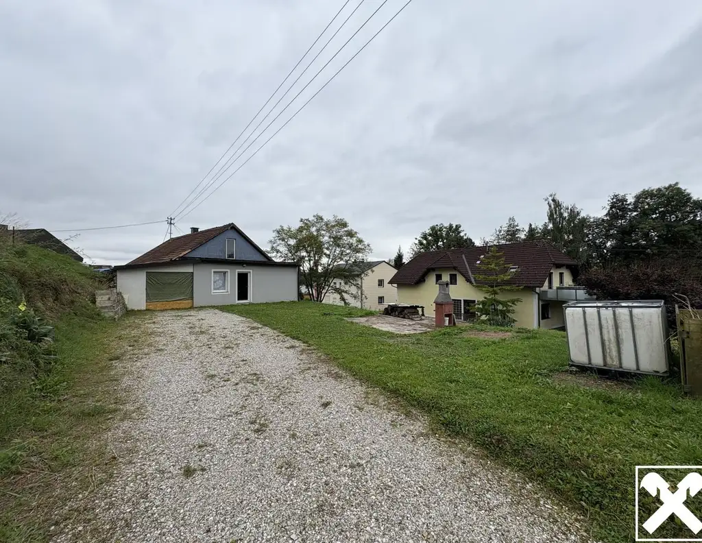 Großes Baugrundstück mit Abbruchhaus in Schwertberg