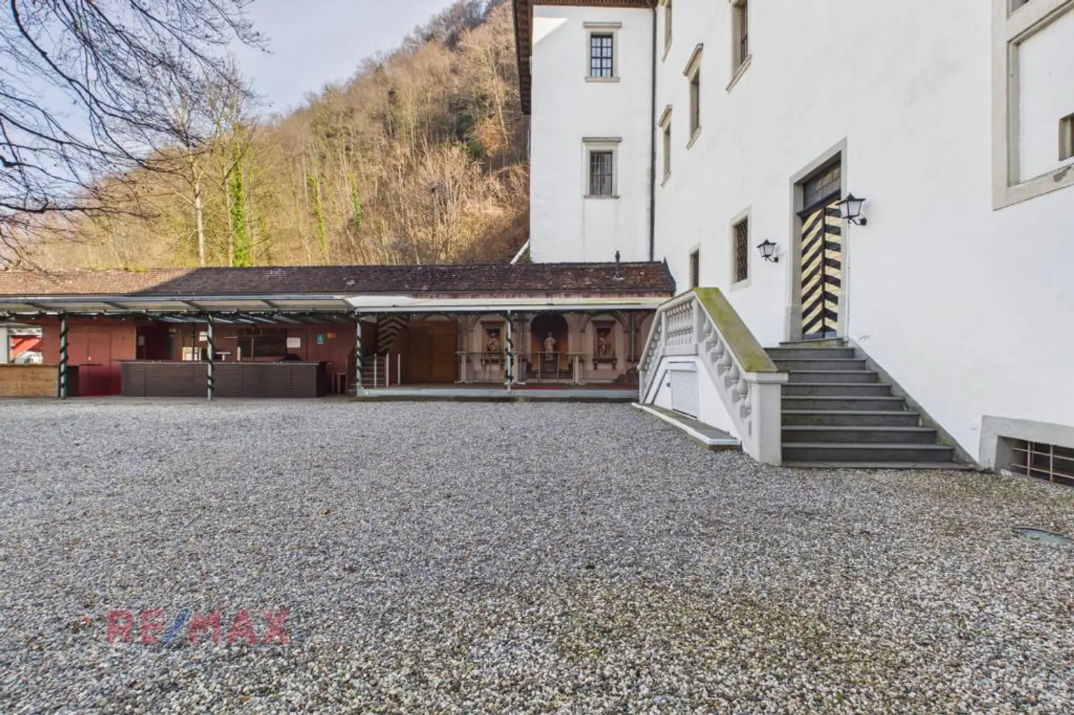 Eingangsbereich Gastronomie