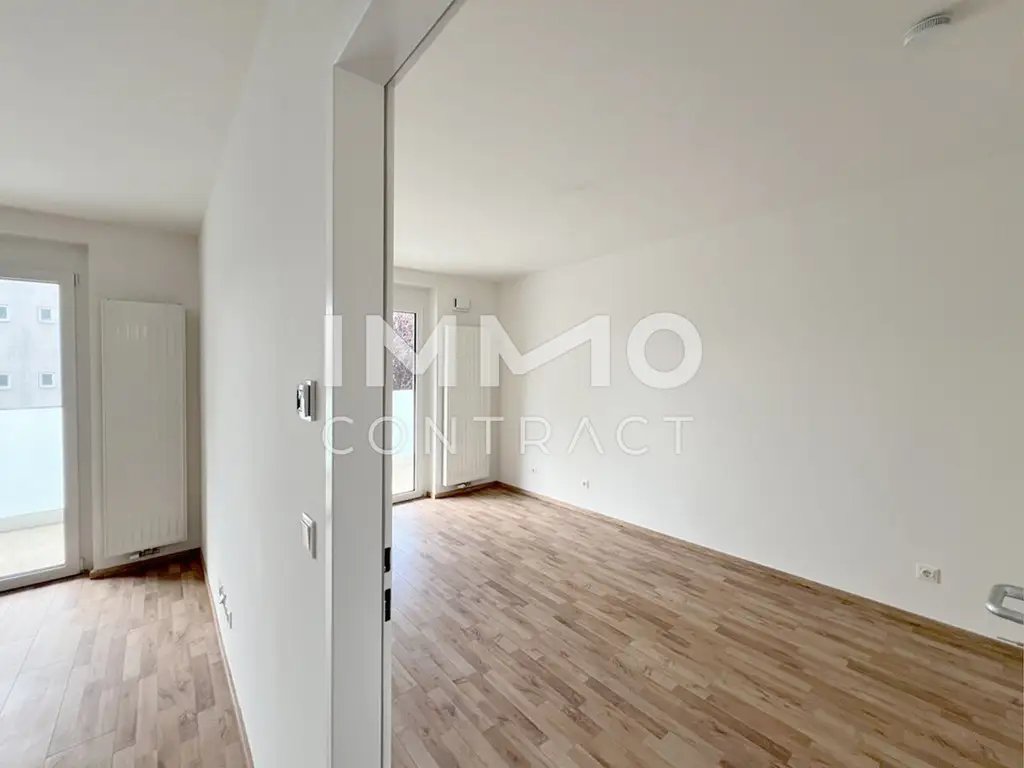 54,17qm geförderte 2ZI- Balkon-Wohnung
