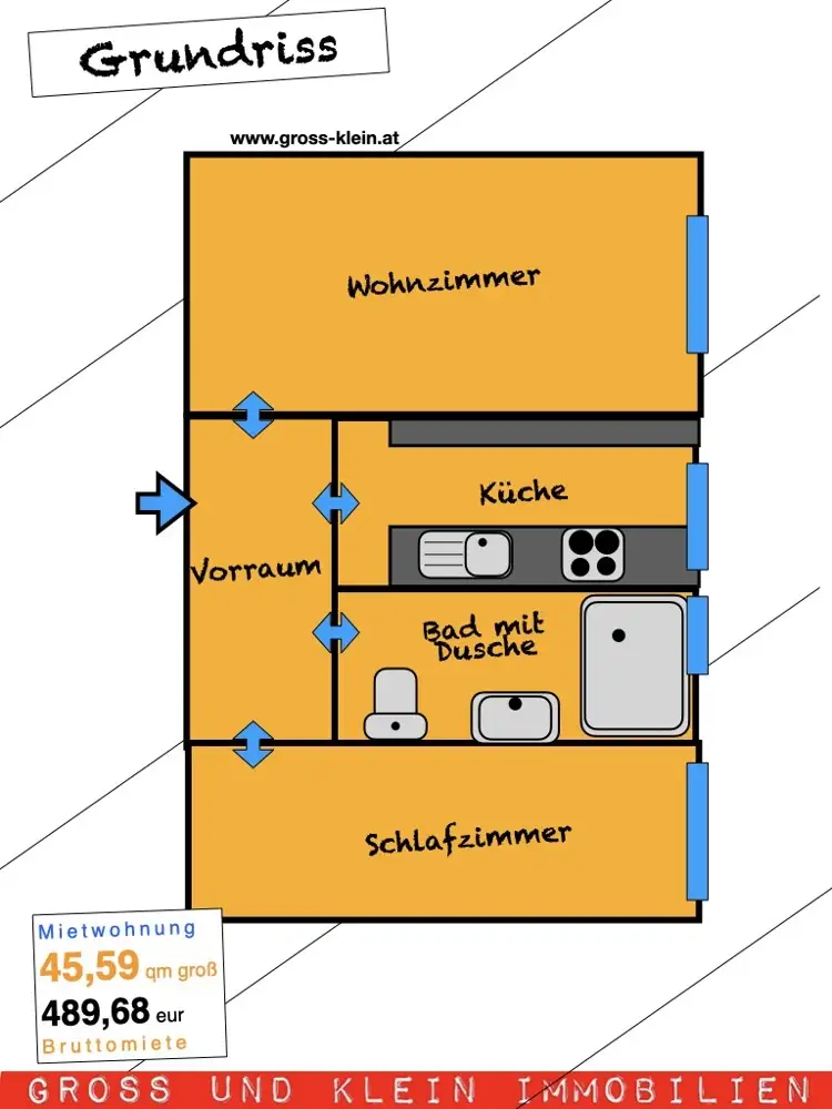 Zimmer_Küche_
Kabinett  - Wohnung 

Gute Lage_zwischen
2 U-Bahn-Stationen