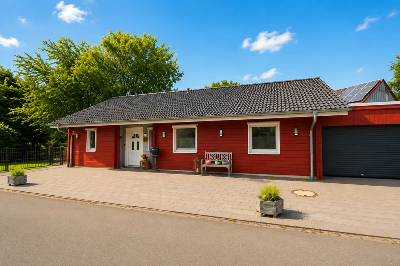 barrierefreier Eingangsbereich