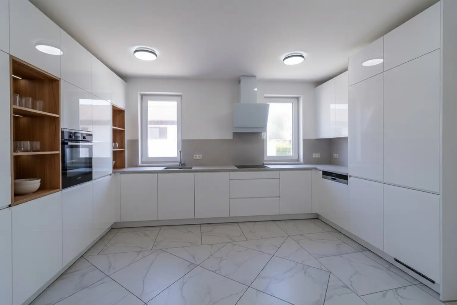 KĂĽchenbereich: KI generiert KĂĽche