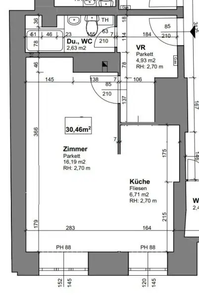 Single-Hit zum Schnäppchenpreis! 1-Zimmer Wohnung im 16. Bezirk in zentraler Lage - U3 Ottakring fußläufig in 10 Minuten zu erreichen!